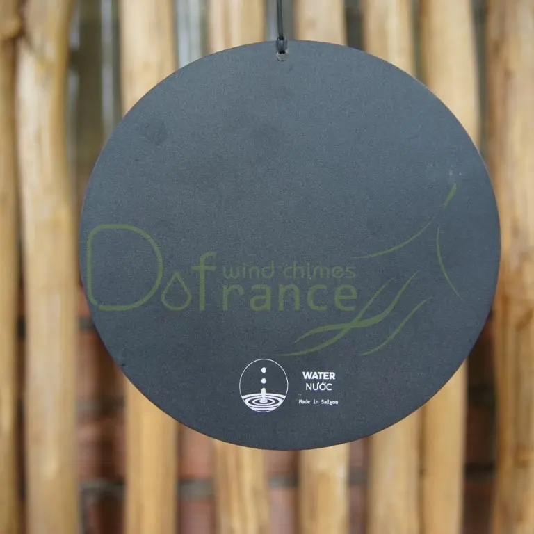 Chuông gió nhạc thiền Dofrance Nước 20 - Chuông gió tần số 432Hz đã được các cơ quan kiểm chứng xác thực 2