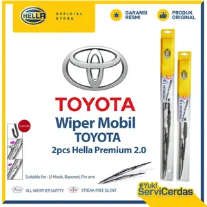Wiper Mobil TOYOTA - HELLA Premium 2.0