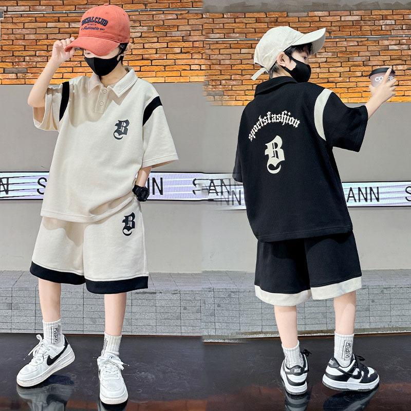 Đồ hè bé trai, Đồ bé trai, quần áo hè bé trai hình thêu Gấu vải thun cotton size 18-50kg. Đồ bộ bé trai, set đồ bé trai, bộ đồ cộc tay bé trai 8