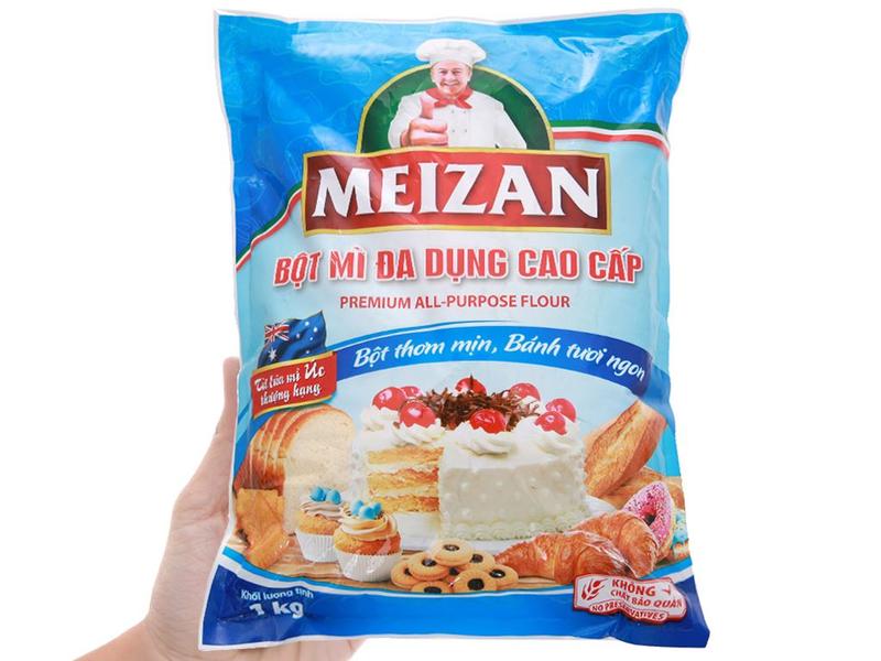  Bột mì đa dụng Meizan cao cấp gói  1kg 