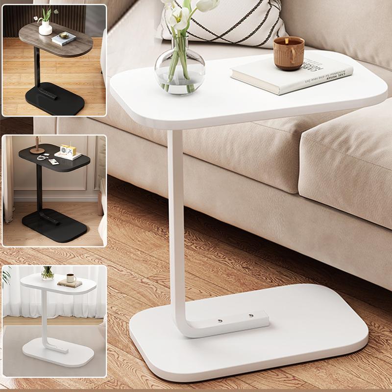Product Introduction of C-Shaped Compact Sofa Side End Table Coffee Laptop Table Living Room Bedroom UK 23