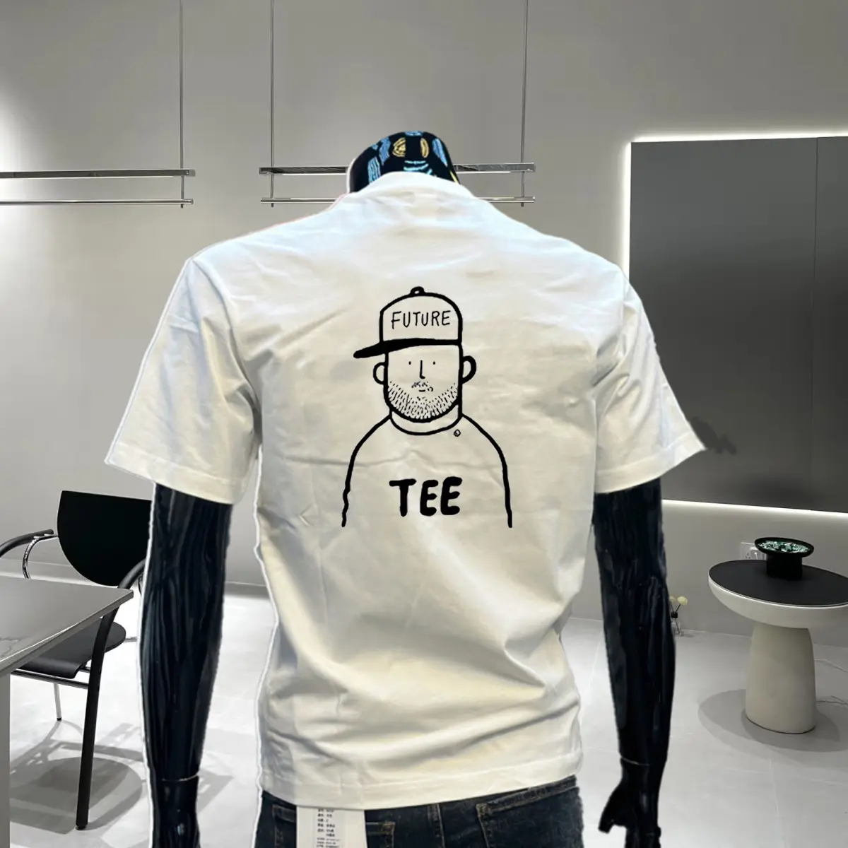 Áo Thun Nam Tay Lửng Hợp Xu hướng Chất Lượng Cao, Trọng Lượng Nặng, 100% Cotton Nguyên Chất, In Hình, Áo Dáng Rộng, Hàng Mới Về Mùa Hè 2023