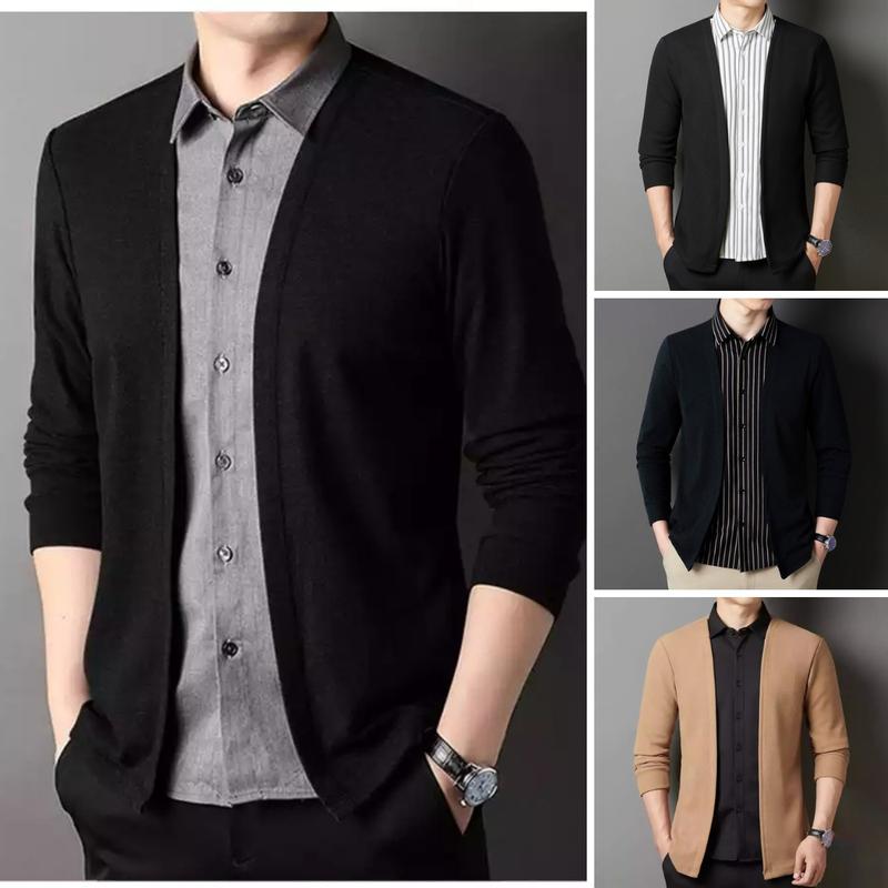 Áo Sơ Mi Nam Phối Cardigan Vải Umi Cao Cấp Unic Collections - Mẫu Mới Nhất