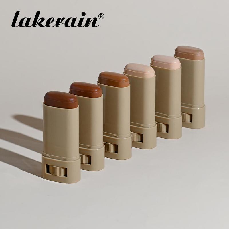 Long-lasting Moisturizing Solid Foundation, 2 Counts/set Tinted Moisturizing Cream Foundation, Smooth Application, Facial Cosmetic, Concealer, Color Corrector Makeup, Flawless, Base 0