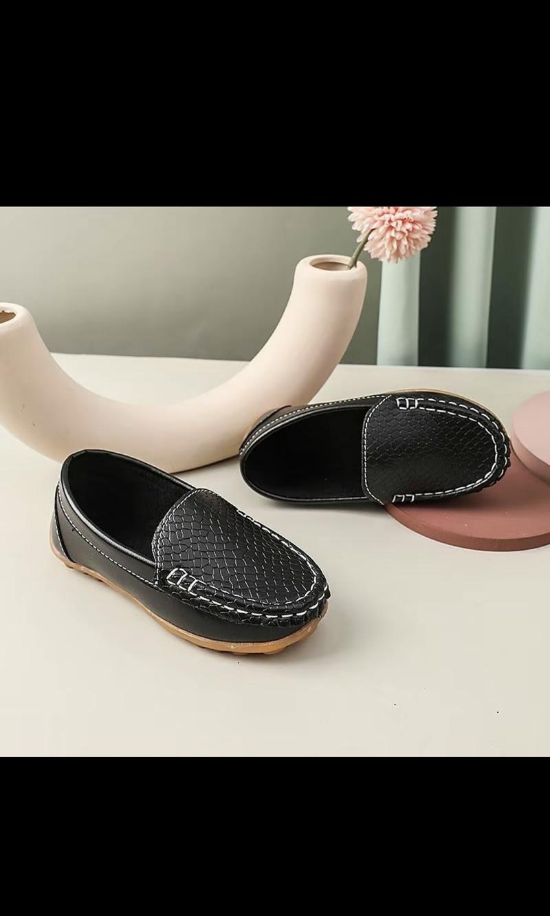 Product Introduction of [Giày lười] Giày Lười Thời Trang Bằng Da Mềm Mại Dành Cho Bé Trai size từ 1 - 9 tuổi Giày Bé Trai Giày  Lười,Giaỳ Lười Đế Mềm Êm Chân 5