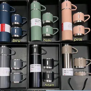Termos sultan set+ 3 cangkir kualitas premium best seller Vacuum
