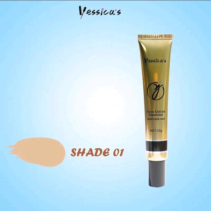 FYC- Jesica's Waterproof Foundation Cover Girl Air Moisturize Skin Tahan Lama 3