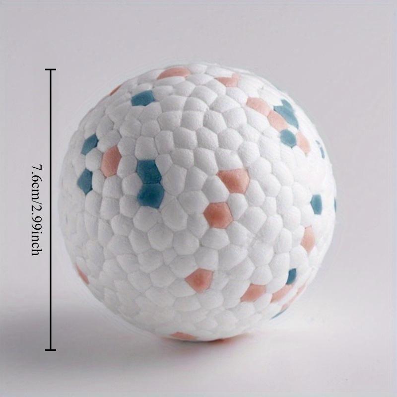 Product Introduction of Random Color Polka Dot Pattern Dog Chew Toy, Interactive Dog Toy, Durable Dog Teething Toy, Pet Chew Ball Toys, Dog & Cat Accessories 1