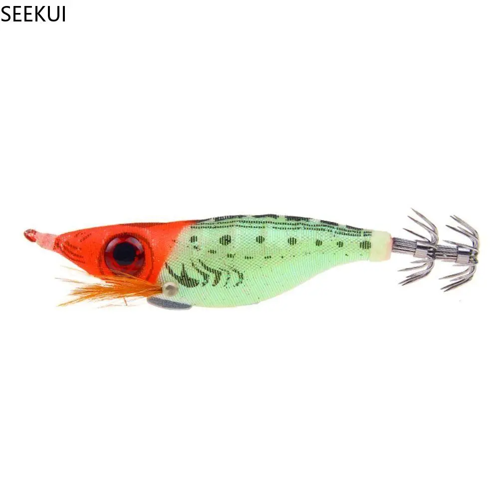 SEEKUI Topwater Fake Bait 10cm 9.2g Shrimps Lures Simulated Sink Octopus Lure Far Throw Artificial Minnow Lure Squid