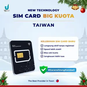 Unisim Sim Card Taiwan BIG DATA / BIG KUOTA 3-30 Hari || LANGSUNG AKTIF TANPA REGIS D
