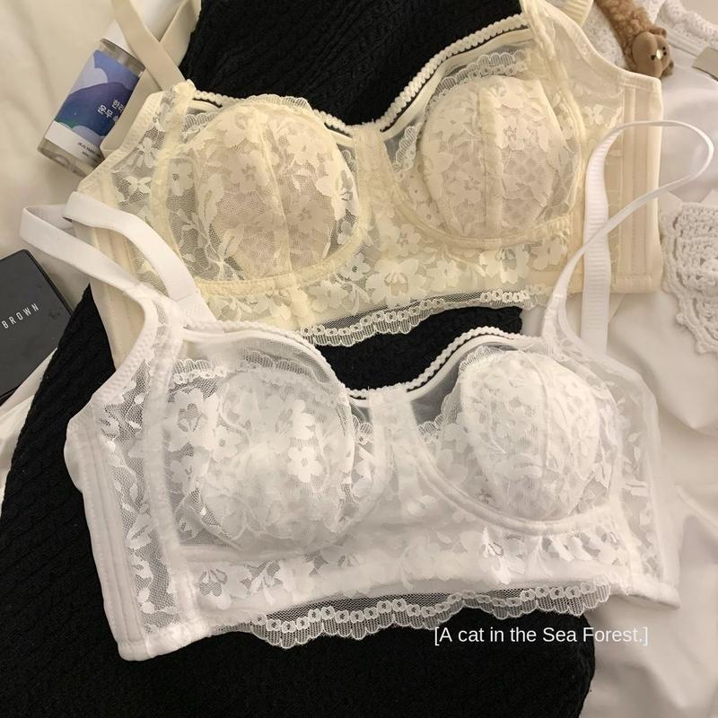  Đồ Lót Nữ Cúp Ngực Lớn  34-42BCD  Áo Ngực Ren Gợi Cảm Chống Chảy Xệ Không Dây Ngoại Cỡ Thích Hợp Cho Phụ Nữ 