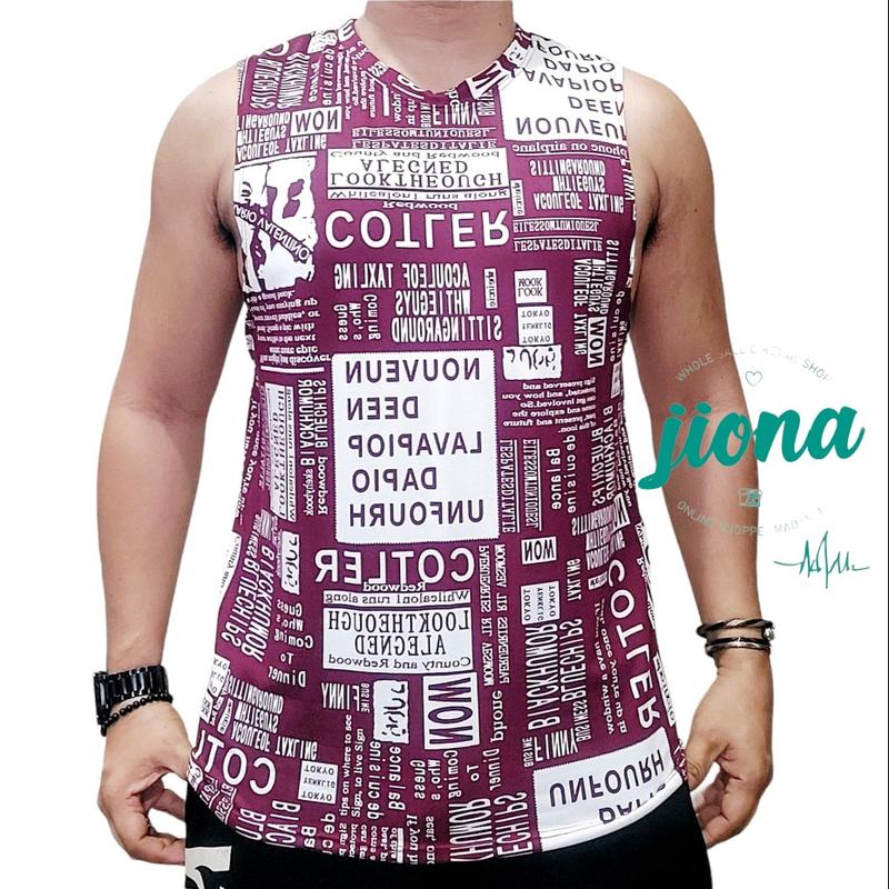 Product Introduction of Men'S Sleeveless T-Shirt Vest Magazine Print Edition, Fashionable, Loose, Daily Street Vest Top 10