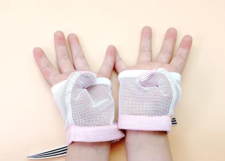 Product Introduction of 1 Pair Infant Children Anti Biting Eat Hand Protection Gloves Prevent Baby From Fingers Helps Stop Sucking Nails Harmless Suit 19