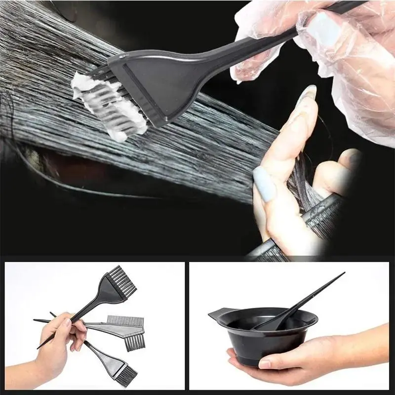 Professional Hair Dyeing Combs Stirring Brush Two Sided Hair Styling Comb Coloring Applicator Hairdressing Barber Hair Care Tool 0