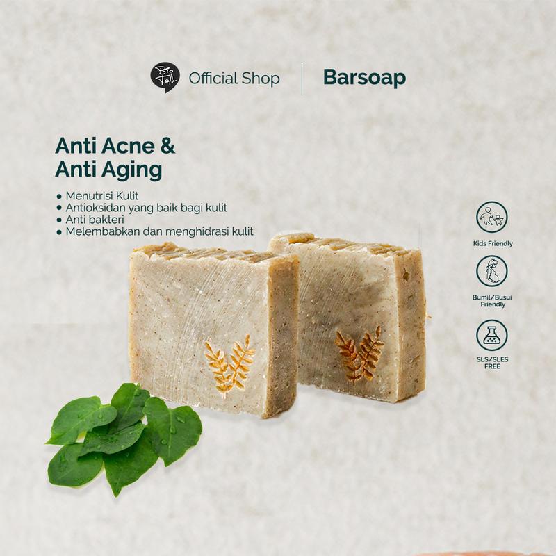 Product Introduction of BioTalk Sabun Natural Herbal | Binahong | Kulit Berminyak | 120 gram 1