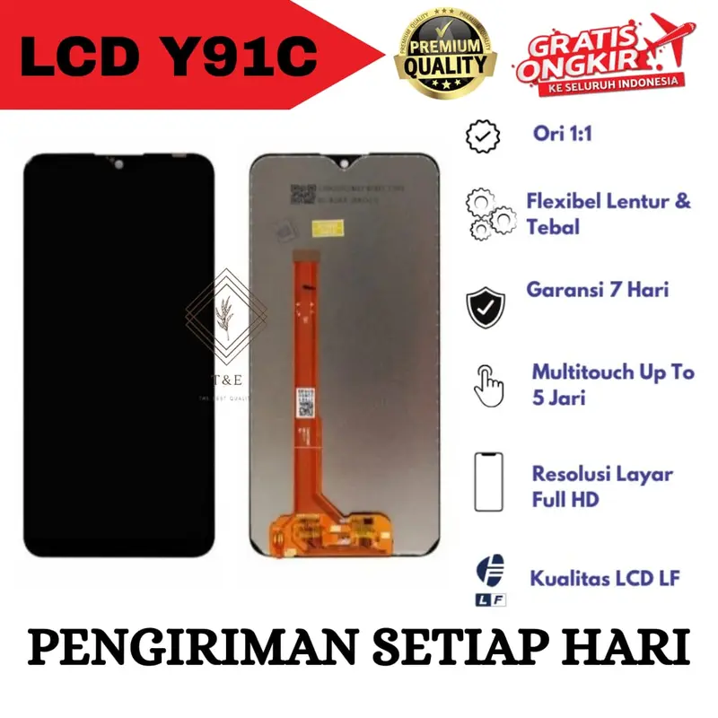 Lcd Y91C Original / Lcd touchscreen Y91C Full set 0
