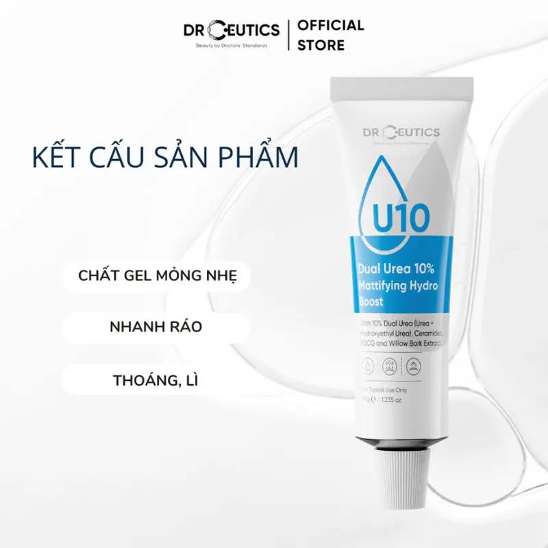 Kem Dưỡng Ẩm DRCEUTICS Dual Urea 5%, 10%, 15% Phục Hồi Cho Mọi Loại Da 4