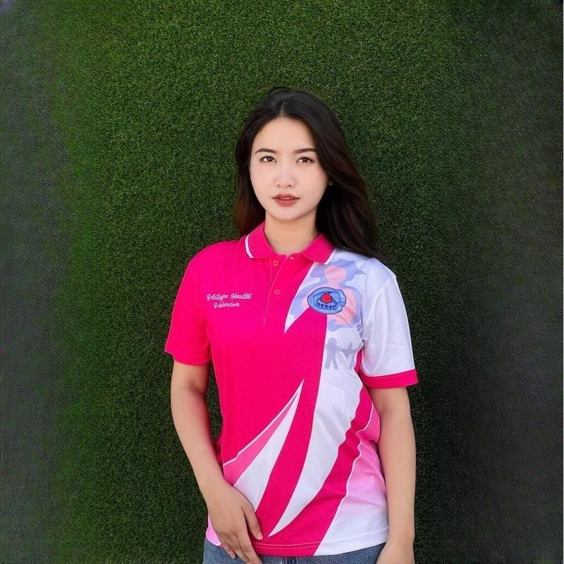 Product Introduction of Thailand 2025 Summer Short Sleeve T-shirt Health Volunteer Pattern Shirt Polo Shirt Clothing Men's Clothing 7