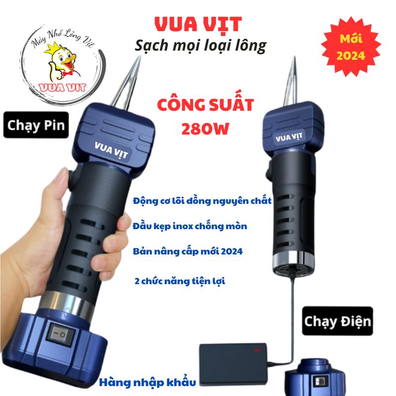   S21 Điện + Pin   Máy Nhổ Lông Vịt Điện + Pin tích hợp 2 chức nănh trong một 