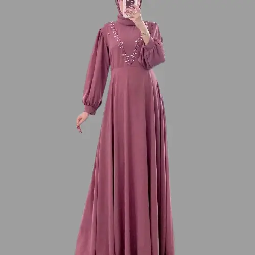 Gamis Jumbo mutiara Elegant Size L XL XXL XXXL 4L Dress High Muda High Muda Muslim Nyaman 3