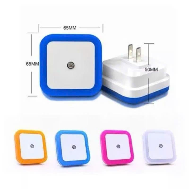 COMBO 4 Chiếc Đèn Ngủ Cảm Biến Đèn Ngủ Tự Động Bật Tắt Đèn LED Cảm Biến Cắm Vào Đèn Tường Đèn Cầu Thang Cho Cầu Thang Phòng Tắm