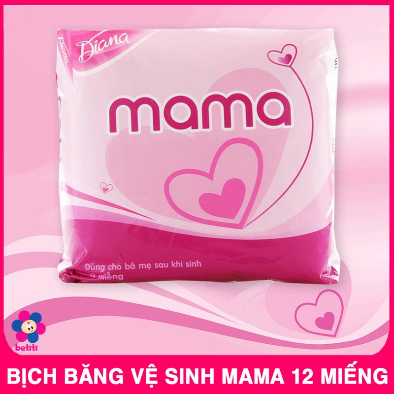 Băng Vệ Sinh MAMA Cho Mẹ Sau Sinh Bịch 12 Miếng Nữ