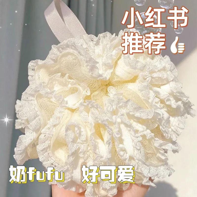 Product Introduction of Large Bath Sponge Ball High-end Non-fraying Super Soft Bath Flower Bath Ball for Men and Women Bubble Bath Artifact 0
