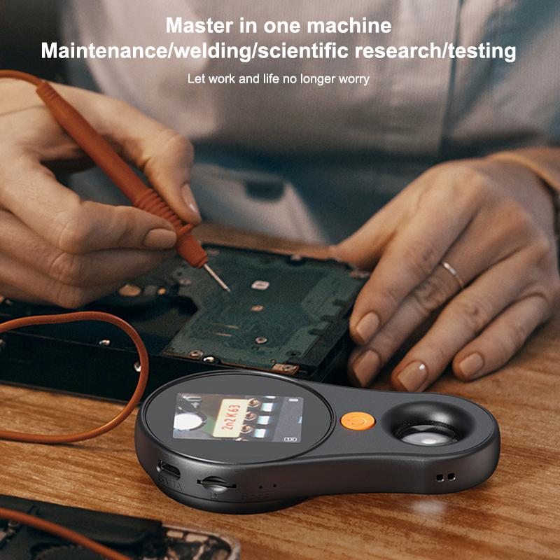 Product Introduction of Digital Handheld Microscope Magnifier For 500X Zoom Electronic Magnifying Glass 2 Million Pixels High Quality IPS Screen 31