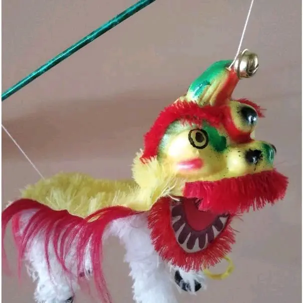 Barongsai Mini Gantung Goyang Mainan Anak-anak Toys