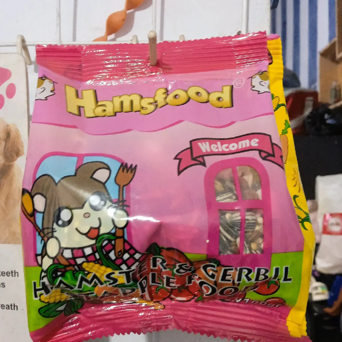 makanan hamster 100 gram