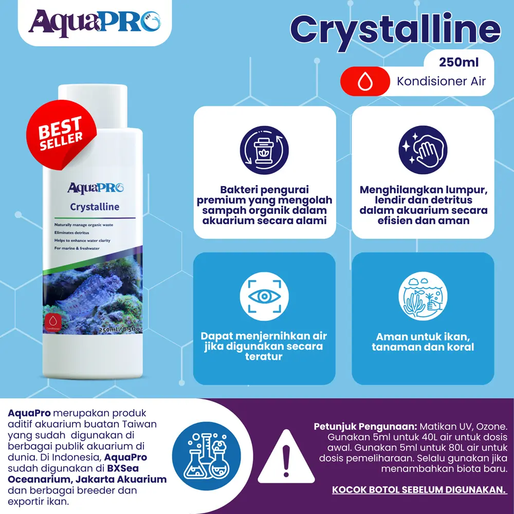 AquaPro Crystalline 250ml/8.5floz