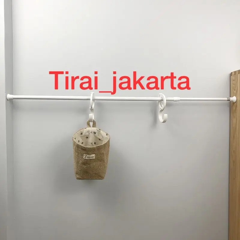 PALING MURAH - TIANG FLEKSIBEL GORDEN TIANG PINTU TIANG TIRAI KAMAR MANDI TIANG KOLONG DAPUR BATANG GORDEN tiang piaa ajaib  tongkat fleksibel tongkat kolong dapur tongkat pipa ajaib tongkat kamar mandi tongkat jemuran tongkat pintu 3
