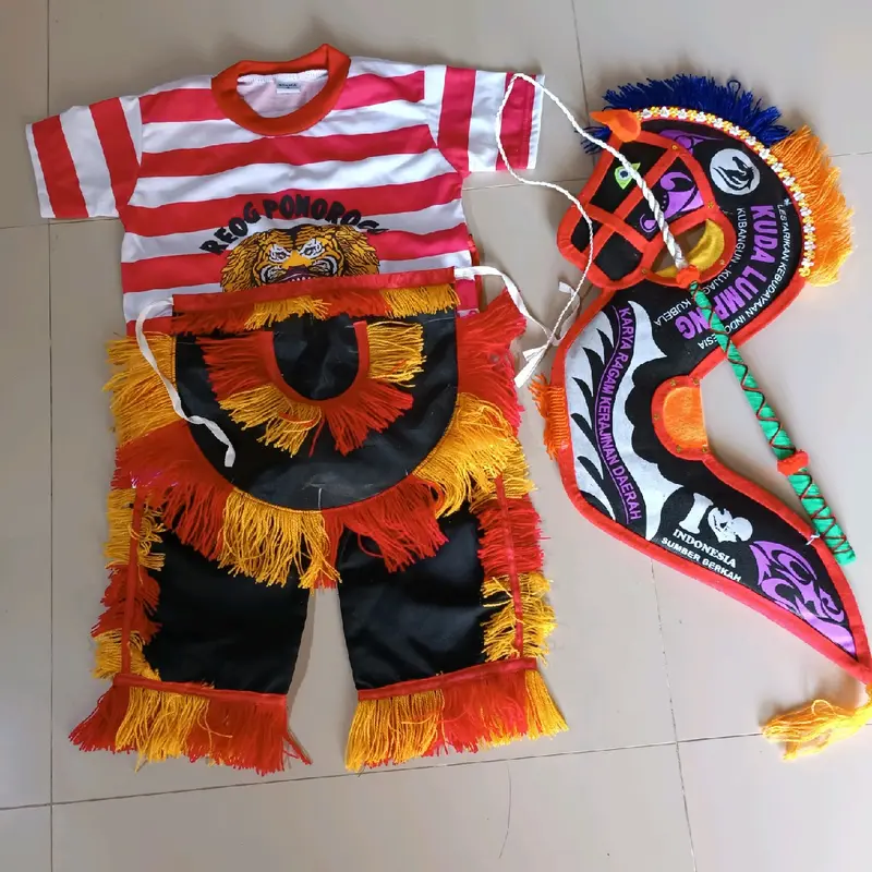 BAJU REOG DAN KUDA KEPANG ANAK. BAJU REOG. BAJU JARANAN. KUDA KEPANG 1