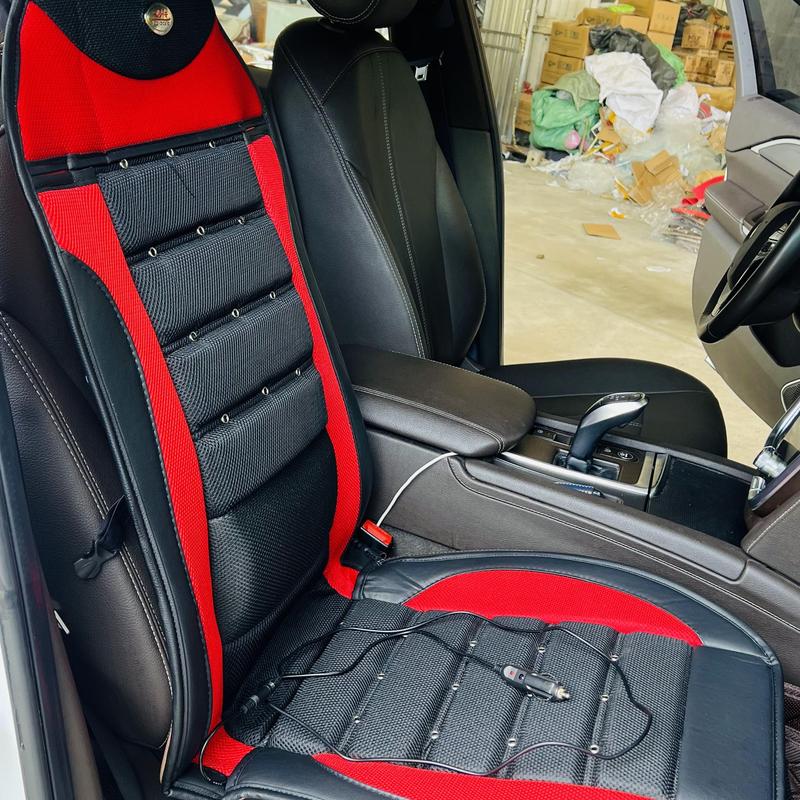 Lót ghế QUẠT 3 CHẾ ĐỘ và ĐẤM LƯNG rất thích cho ô tô con và xe tải điện 12v,24v