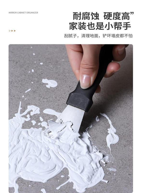 Product Introduction of Stainless Steel Ice Remover Tool Kitchen Clean Gadget Portable Useful Fridge Tools Defrosting Shovel Freezer Ice Scraper Shovel Utensils 9