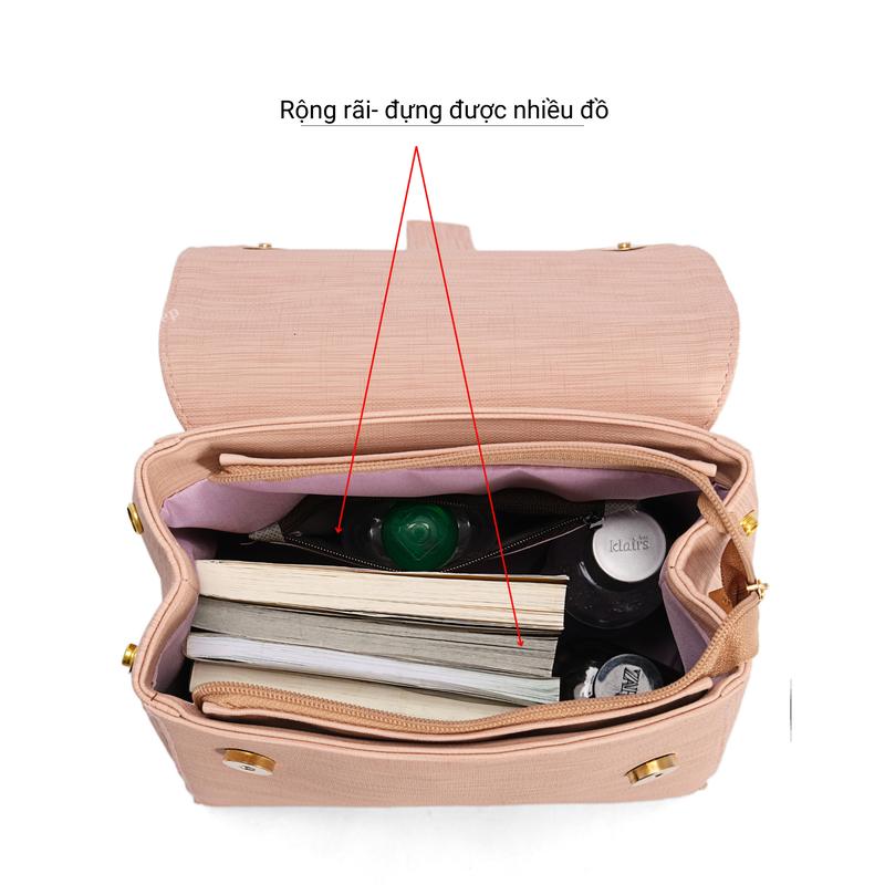 Product Introduction of Balo da thời trang, balo thiết kế dành cho nữ trẻ trung thanh lịch_ZBL09 Đeo Vai Tim 13