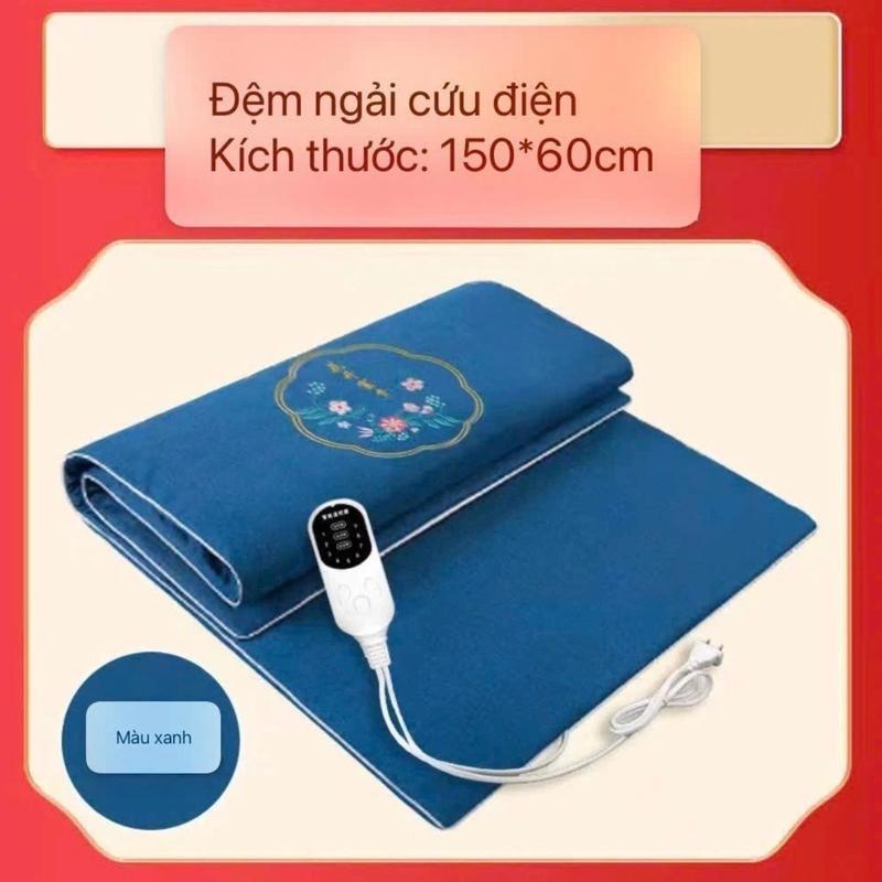 Thảm Ngải Cứu, Gối Ngải Trung Hoa Sưởi Ấm Giảm Đau Mỏi Lưng Xương Khớp, Thư Giãn Dùng Cho Gia Đình - Spa. Massage Women 3