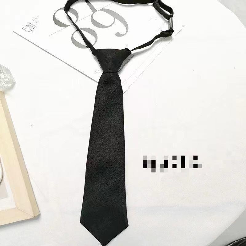 Product Introduction of Bộ Cà Vạt Và Cà Vạt Nơ Dây Chuyền, Màu Đen, Phong Cách JK, Miễn Phí Áo Sơ Mi Lười, Thích Hợp Để Đồ Trang Trí Đại Học, Dễ Phối Đồ, Trang Phục Thường Ngày Cho Nam Và Nữ, Năm 2025 7