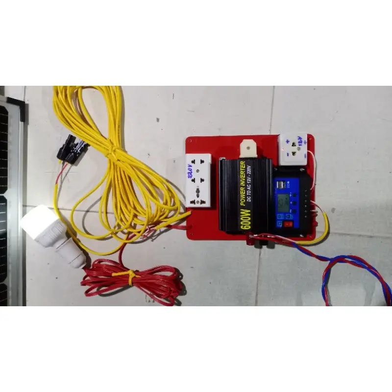 Máy phát điện năng lượng mặt trời 220v ráp sẵn Chưa bao gồm ắc quy 5