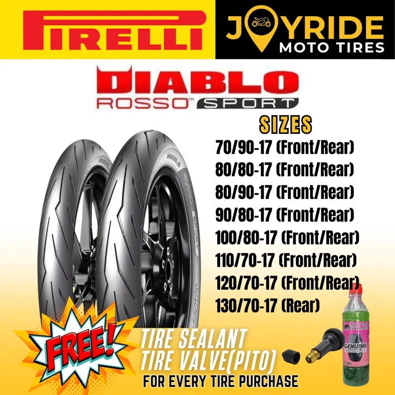 HONDA PCX 160 Set Tire 110/70-14 & 130/70-13 Tubeless (PIRELLI