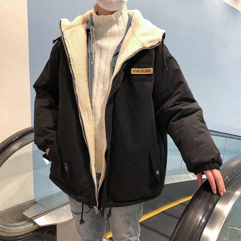 Áo khoác unisex lót lông cừu - Nam nữ đều mặc áo dày dặn 2 lớp siêu ấm chất siêu đẹp phao aokhoac áo phao áophao aolong cuunam áo khoác áo lông