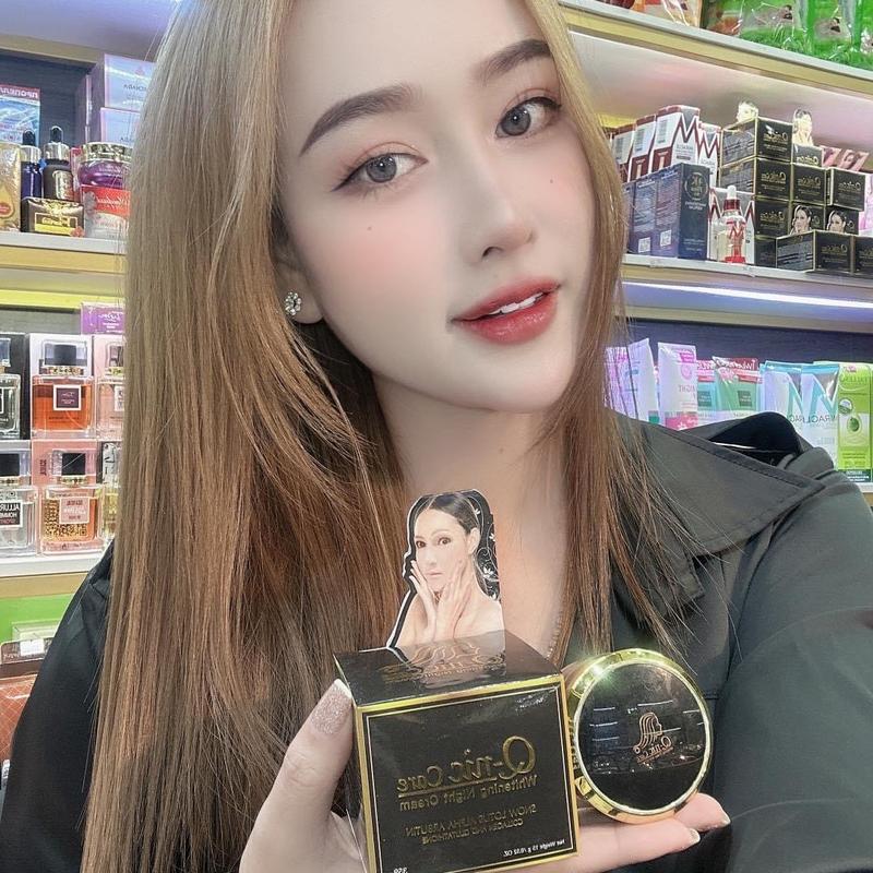 Kem nám sáng da Qnic care thái Lan Dưỡng Ẩm Da Làm Đẹp Da Skincare Chăm Sóc Da Sen Nữ