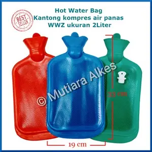 Hot Water Bag / Kantong kompres air panas WWZ ukuran 2Liter