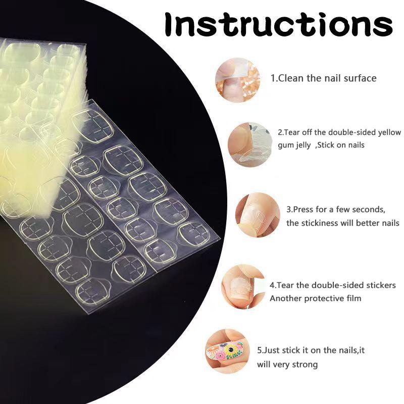 Product Introduction of 【A44】Cat Eye | Handmade Press-on Nails, False Nails, Manual Nails, Original Fashion Design | Comes with Manicure Toolkit, Jelly Gel, Glue 8