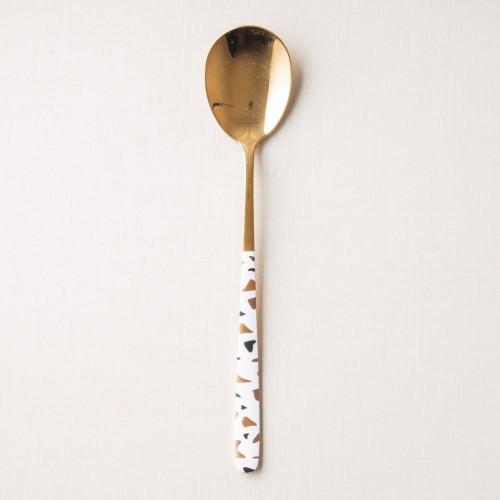 Gambar Festive White and Brass Table Spoon / Sendok Makan dari Brewsuniq Store Kota Medan Tokopedia