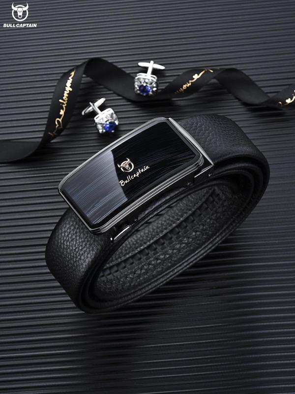 Men's Business Fashion  Automatic Buckle Belt, Fashion Belt for Party, Daily Clothing Decor, Trendy All-match & Exquisite Belt for Birthday Gift 3