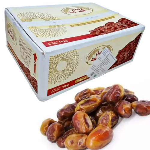 Kurma Khalas 1kg Kurma Kholas Al Sa'ad Dates  Alami 2
