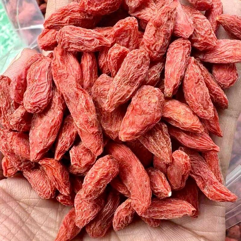    size Đại  500g Kỉ tử mộc Ninh Hạ size Đại. Loại khô tơi lượng mật thấp và dược tính cao Ăn Vặt Food kỷ 