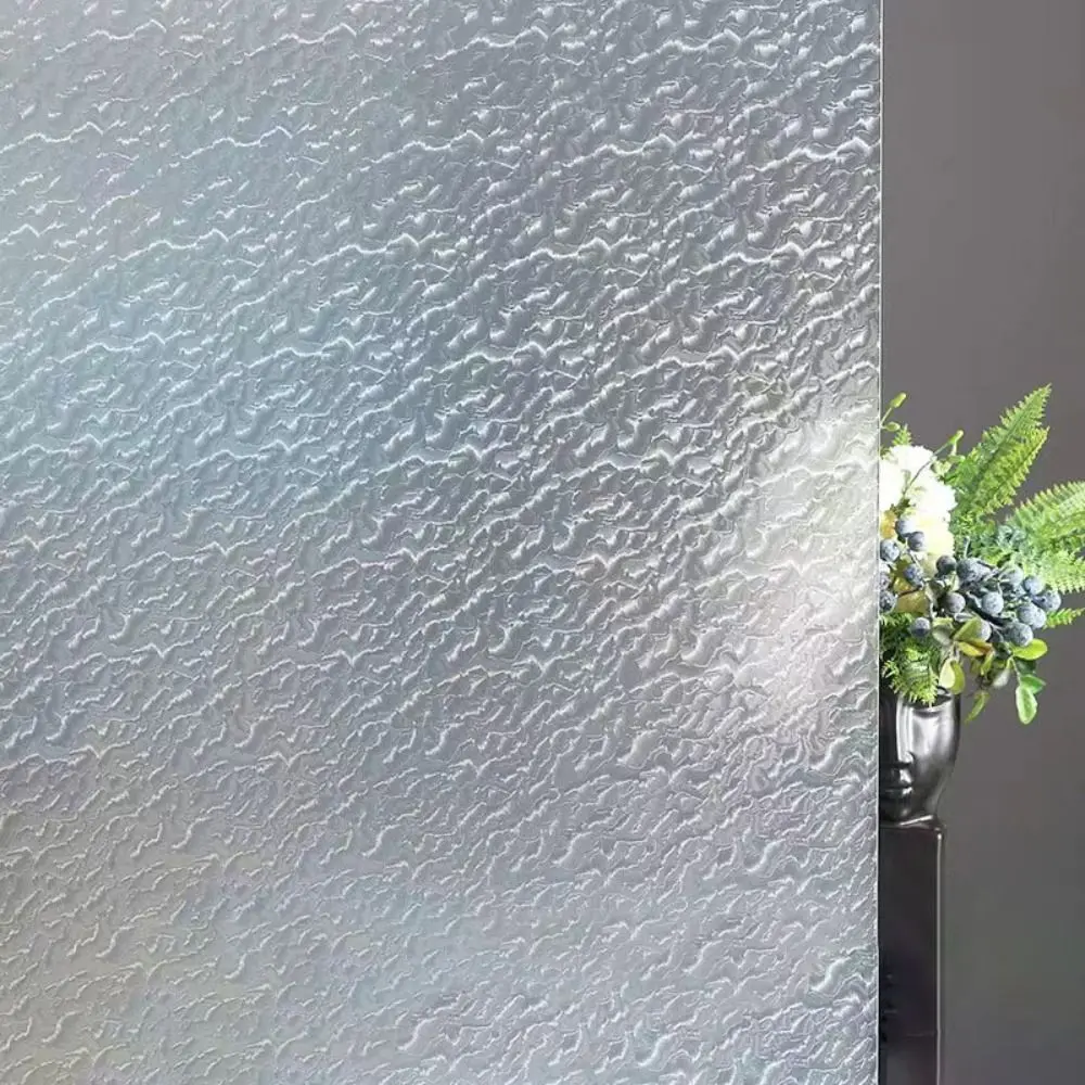 New Frosted Window Privacy Film Static Cling UV Blocking Frosted Glass Stickers Removable Glass Window Film Glass Windows