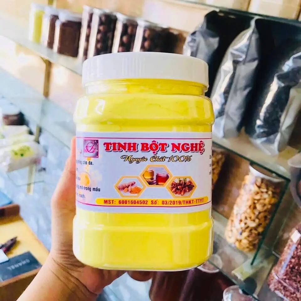 Tinh bột nghệ sẻ daklak 500 gr